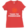 thanks to phoenicians Ladies Fitted T-Shirt