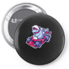 fossil fueled Pin-back button