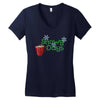 snowy days Women's V-Neck T-Shirt