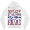 my mom is in heaven forever Zipper Hoodie