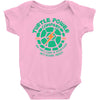 turtle power company Baby Onesie