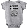 Dear Papaw, Love, Your Favorite Baby Onesie