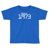 made in 1973 birthday celebration funny party Toddler T-shirt