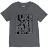 I LIKE DOGS MORE THAN PEOPLE V-Neck Tee