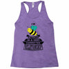 I Am Bee Actually In A Very Commited Relationship Racerback Tank