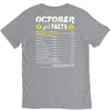 October Girl Facts Libra V-Neck Tee