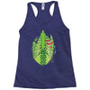 skeletal halloween Racerback Tank