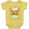All Men Are Created Equal But Only The Best Are Born In February Baby Bodysuit