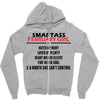 Smartass February Girl Zipper Hoodie