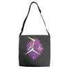 space jam jordan Adjustable Strap Totes