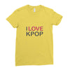 love pop Ladies Fitted T-Shirt