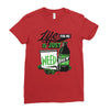life wide Ladies Fitted T-Shirt