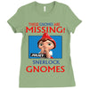 Sherlock Gnomes Ladies Fitted T-Shirt