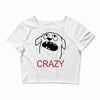 crazy (2) Crop Top
