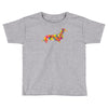 dachshund flower 2 Toddler T-shirt