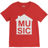 house music V-Neck Tee