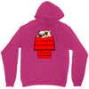 snoopy parody pug w Unisex Hoodie