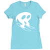 horace goes skiing Ladies Fitted T-Shirt