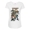 historical superheroes Maternity Scoop Neck T-shirt