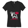 2015 year of the goat mandarin chinese Women's V-Neck T-Shirt