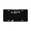Muggle On Board License Plate