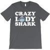 crazy lady shark T-Shirt
