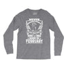 Never Underestimate Dog Rescuer Who Was Born February Long Sleeve Shirts