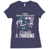 i know there a special place in hell for me Ladies Fitted T-Shirt