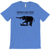 elephants never forget and they never forgive t shirt funny mens tee n T-Shirt