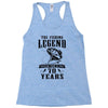 The Fishing Legend Reeling Them In For 70 Years Racerback Tank