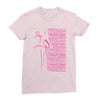 breast cancer Ladies Fitted T-Shirt