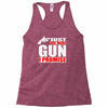 just one more gun i promise Racerback Tank