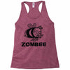 zombie bee Racerback Tank