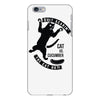 cat versus cucumber iPhone 6/6s Plus Case