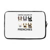 united color of frenchies Laptop sleeve