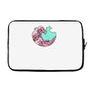 japanese pastel kawaii anime meme surf beach wave Laptop sleeve