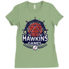 hawkins games Ladies Fitted T-Shirt