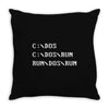 Run, Dos, Run! Throw Pillow