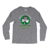 silver shamrock Long Sleeve Shirts