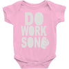 do work son Baby Onesie