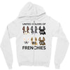 united color of frenchies Zipper Hoodie
