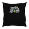 rock trainer Throw Pillow