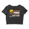 Trumpkin Make Halloween Great Again Crop Top