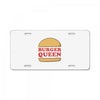 Burger Queen Veggie License Plate