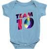 team 10 Baby Onesie