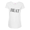 heat Maternity Scoop Neck T-shirt