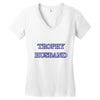 trophy husband Women's V-Neck T-Shirt