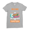 walk away i have anger issues Ladies Fitted T-Shirt