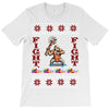 ugly sweater fight christmas t shirts T-Shirt