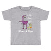 mama &amp; pizza dinasour. Toddler T-shirt